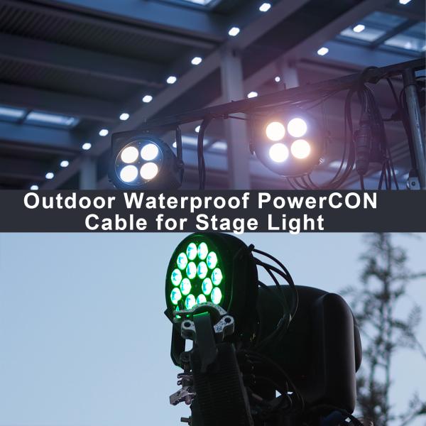 NAC3FCA to NAC3FCB 20A PowerCon True1 Cable SJTW 14AWG