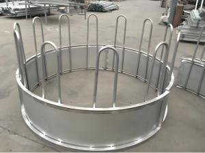 Buy cheap 6 Rails Welded Cattle Feeder Panels Galvanized Metal Livestock Fence product