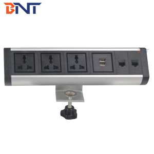 aluminum alloy movable electrical power track socket outlets