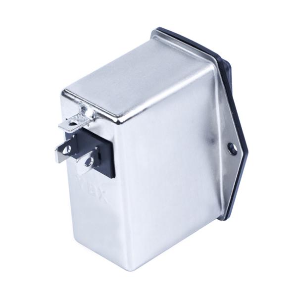 IEC EMI Inlet Filter 1A Low Current Power Inlet Filter For Medical Equipment