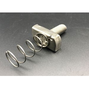 Buy cheap Electrical Galvanized Custom Stud Length Channel Nut with Spring product