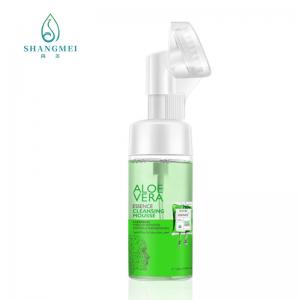Buy cheap 4.23oz Foaming Face Cleanser Natural Aloe Vera Anti Wrinkle Anti Blemish product