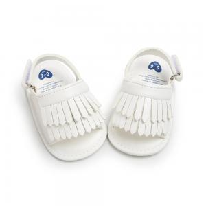 Buy cheap Summer PU Leather shoes Tassel Soft sole wholesale baby sandals for boy and girl product