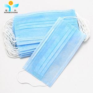Buy cheap Soft 3 Ply Disposable Face Mask , YIHE 99.9% Bfe PP Non Woven Face Mask product
