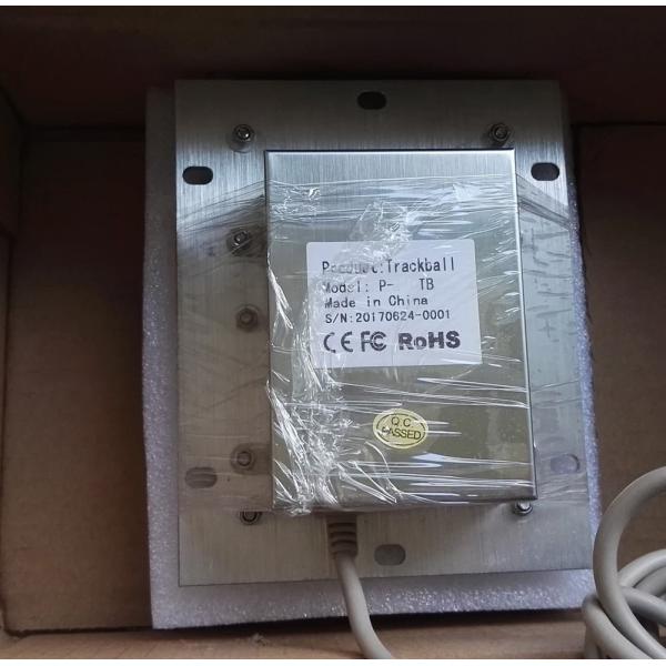 Stainless Steel 38.0 Mm Trackball Pointing Device Middle Scrolling Button