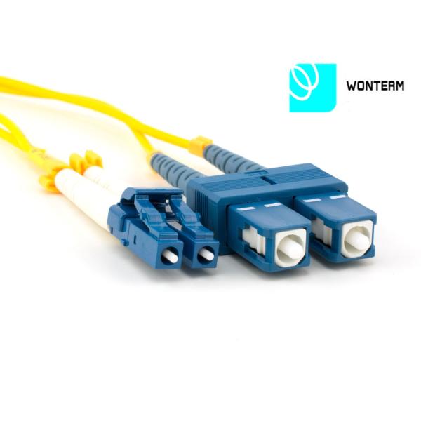 Singlemode Duplex Fiber Optic Wire With SC-SC / LC-LC Connectors