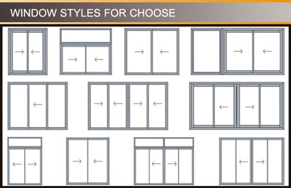 Main Material Aluminum Alloy Interior Customized Security Sliding Doors with Fly Screen