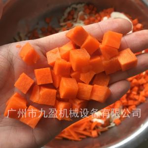 220V Vegetable Dicing Shredding Stripping Equipment / Root Vegetable Potato