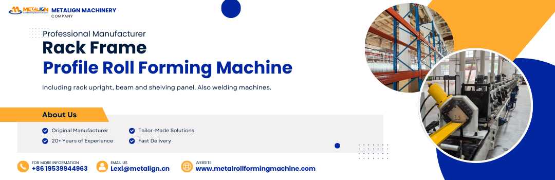 High Efficiency Rack Roll Forming Machine with 18 Forming Stations and 5.5Kw Motor Power