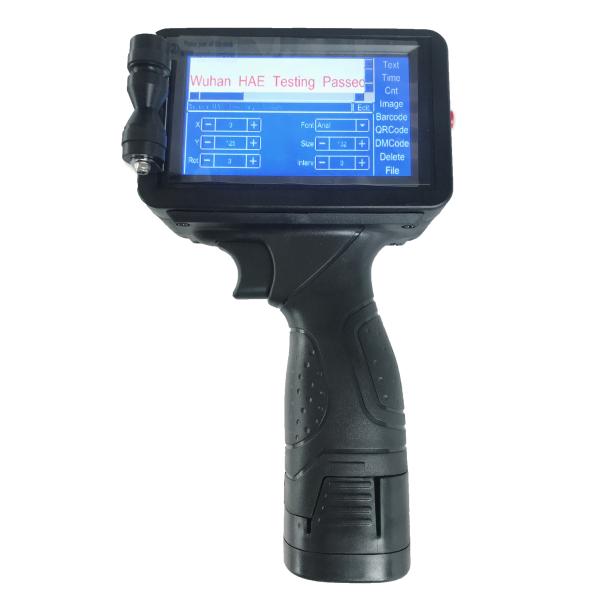 Handheld inkjet printer machine