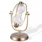 Buy cheap 30 Minute 60 Minute Large Antique Brass Hourglass , Rotating Sand Timer Hourglass product