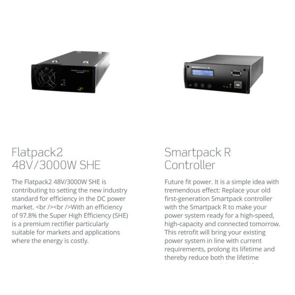 Eltek Rectiverter 2U 6kVA Eltek Flatpack Power System With Smartpack2 Touch Controller CIOR0402.1XXX