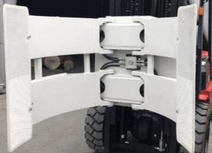 Buy cheap 360-1830mm Roll Rotating Forklift Clamp Attachment product