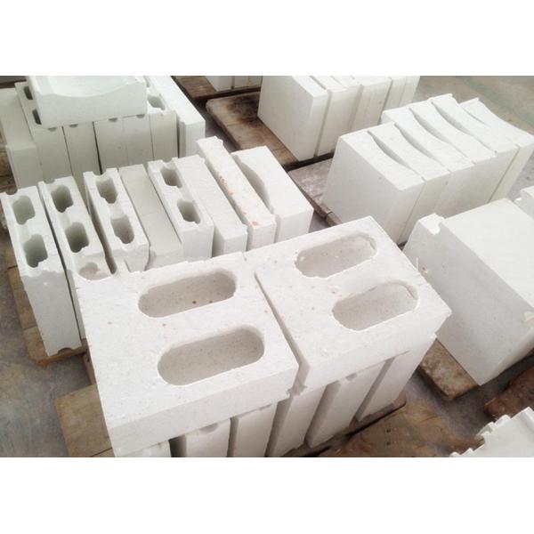 White Mullite Corundum Alumina Silicate Refractory Brick With 85% Al2O3