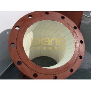 Buy cheap Alumina Lining Wear Resistant Ceramic Pipe Custom ISO Certificate product