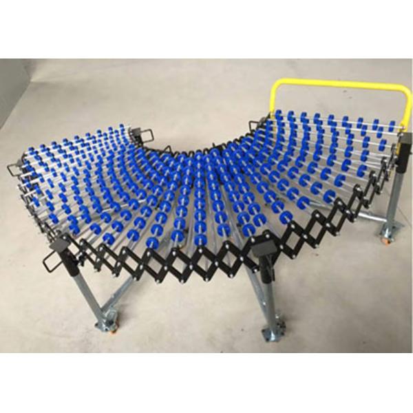 Non-powered or Powered Flexible Skate Wheel Conveyor For Conveying