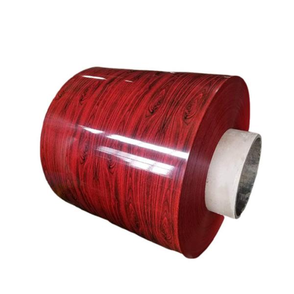 Quality 1.2mm Thickness Imitation Wood Roller Coated Aluminum Coil for sale
