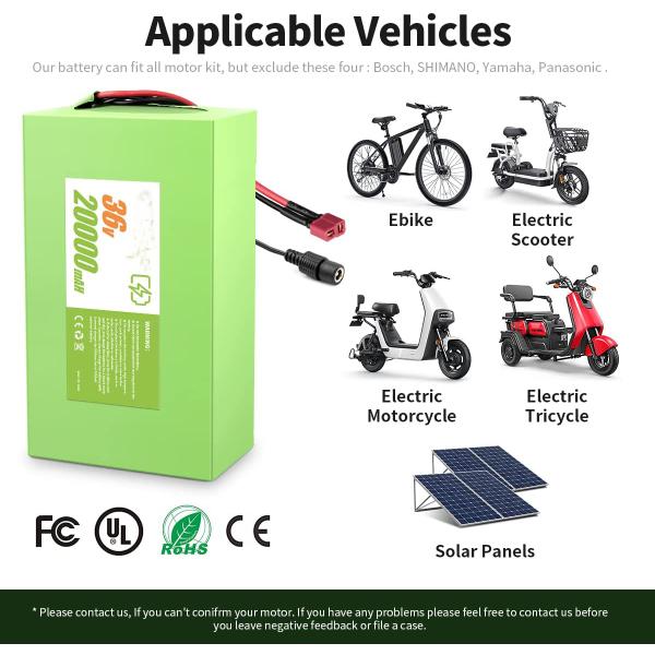 PVC Vacuum Cleaner Rechargeable Vehicle Lithium Battery 7.7kg 36V 8Ah