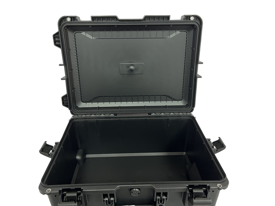 Protective Plastic case with Wheels Trolley Tool case Box Flight case Trolley Plastic Box with Foam