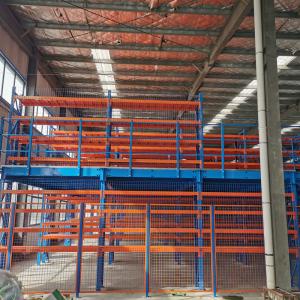 Buy cheap Adjustable Mezzanine Floor Racking System Warehouse Multi Tier Rack product