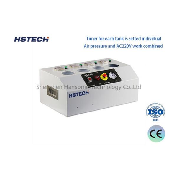 White 4-Tank Solder Paste Machine with Automatic Release Control