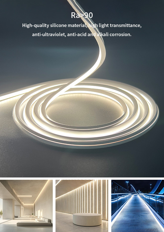 Top Bend 06*06 Outdoor LED Neon Strips DC12V DC24V IP65 IP67 Waterproof Flex Neon Lights