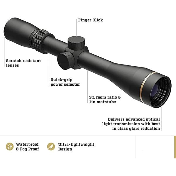 Hunt Plex 3-9x40mm Hunting Riflescope Ir Waterproof Fogproof Hunting Outdoor