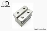 Bright Bonded Countersunk Neodymium Magnets Durable Long Service Life
