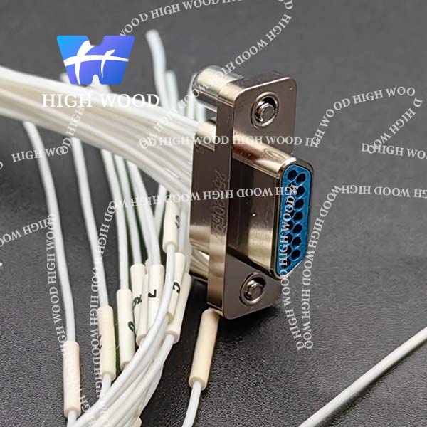 J30J SERIES MICRO-D Rectangular Connectors, HW-J30J-15TJL Length 300mm