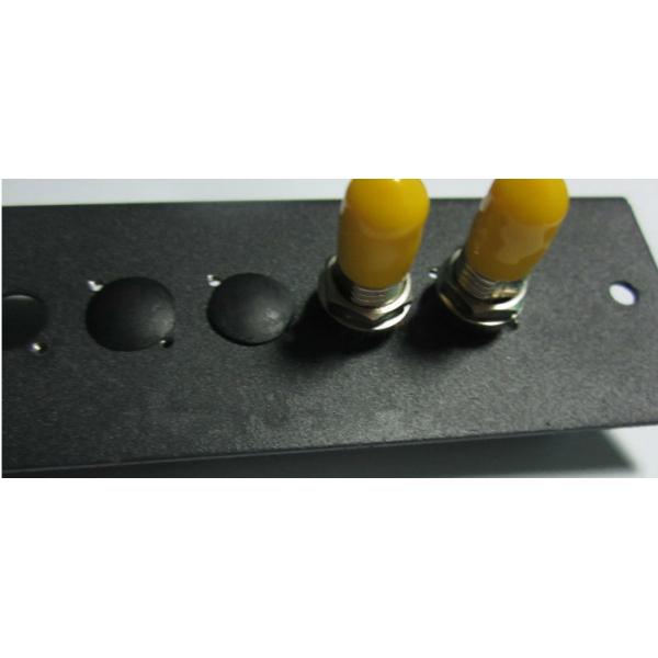 Fiber Optic Plastic ST Patch Panel Cover / ST Black Panel Cove
