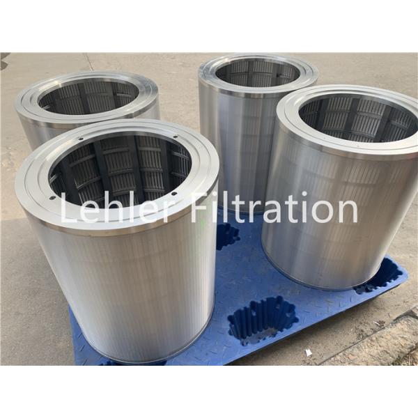 SS304 Basket Mill / Bead Mill Screen For Lithium Ion Battery