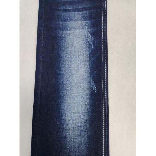 Shrink Resistant 10.2oz Stretch Denim Fabric Right Twill For Denim Pants