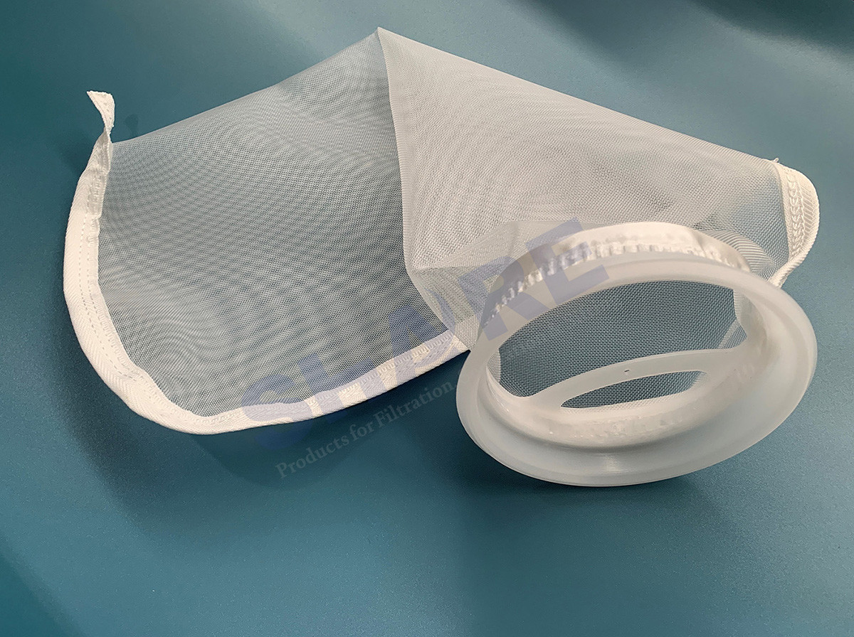 Nylon Monofilament Mesh Filter Bags, Silicone Free, Extra Abrasion Resistance, Excellent Strength, No Fiber Migration