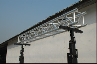 LED Screen Speakers Light Truss Stand Heavy Duty Crank Hanging For Events