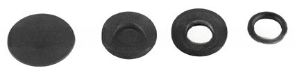 PP / PVC Plastic Injection Plastic Part Plastic Gasket In Various Sizes OEM