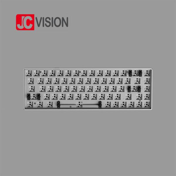 Customized Style Aluminum 68 Keys Mechanical Keyboard Case Kit RGB LED Backlit