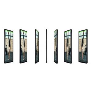 China Fitness LCD Mirror Advertising Display 350cd/m2 High Brightness on sale