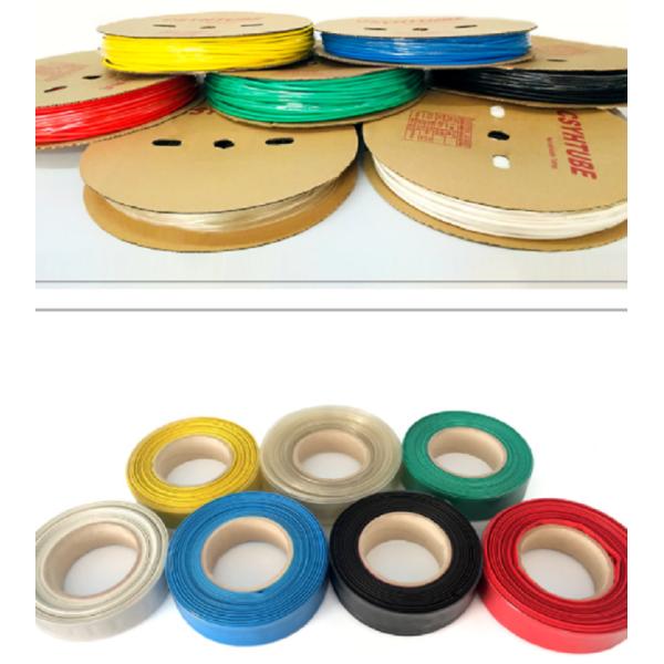 Color PE Heat Shrinkable Tube Flexible Flame Retardant 2:1