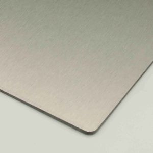 House Cladding 3mm Brushed Aluminum Composite Panel Stainless Steel Custom