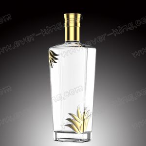 Tequila Empty Glass Bottles With Screw Cap