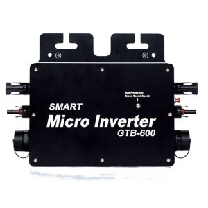 Single Phase 300W 24V Solar Micro Inverter , Micro Grid Tie Inverter