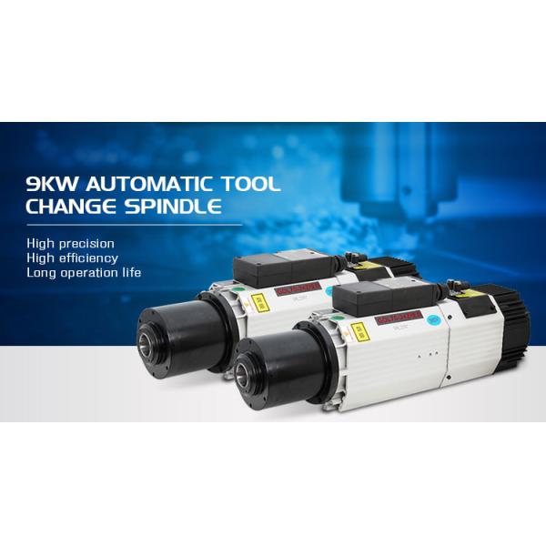 ISO30 9kw CNC Spindle Motor with High Speed Automatic Tool Changer and Air Cooling