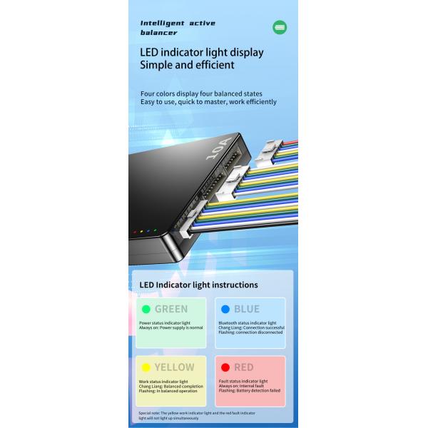 Enerkey Battery Active Balancer 10a 2s to 24s Lithium Smart Equalizer 10a For E-bike