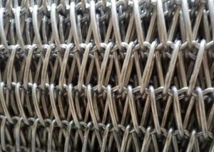 China Glass Firing SUS304 Balanced Weave Conveyor Belts on sale