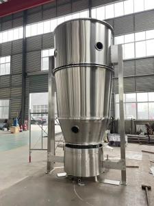 China ISO9001 SUS304 Fluid Bed Granulator Mixer Fluidized Bed Dryer on sale