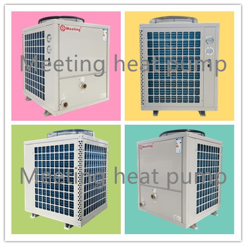6.8KW Swimming Pool Heat Pump Water Heaters Thermostat Keep Water Temperature 38 Degree
