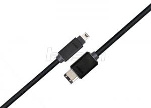 Buy cheap IEEE 1394 Android Data Cable , 4 Pins To 6 Pins USB TO USB Data Transfer Cable product