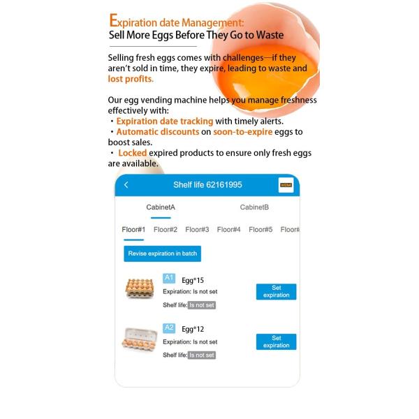 Farm Fresh 24/7 Locker Vending Machine with Automated Cooling and Contactless Payment