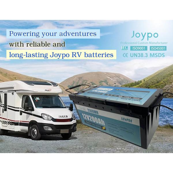 12 Volt RV Lithium Battery Rechargeable Deep Cycle Lithium Ion Battery For Motor Home