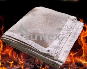 Buy cheap Welding Fire Blanket Protection Industrial Fire Resistant Blanket Spark Protection Heavy-Duty Fire Blanket product